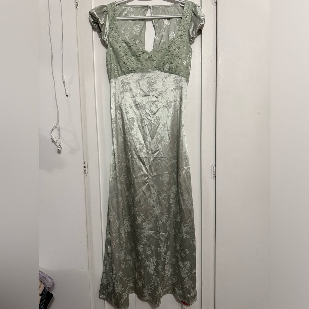 Green Cider Dress